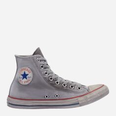 Акція на Чоловічі кеди високі Converse Canvas Smoke 156885C 43 (9.5US) 28 см Сірі від Rozetka