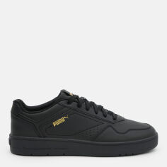 Акція на Чоловічі кеди низькі Puma Court Classic 39501802 40.5 (7UK) 26 см Puma Black-Puma Gold від Rozetka