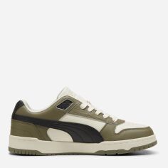 Акція на Чоловічі кеди низькі Puma RBD Game Low 38637335 40 (6.5UK) 25.5 см Alpine Snow-Puma Black-Puma Olive від Rozetka