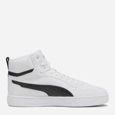 Акція на Чоловічі кеди високі Puma Caven 2.0 Mid 39229103 47 (12UK) 31 см Puma White-Puma Black-Gold від Rozetka