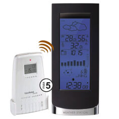 Акція на Метеостанция WS6501 Black Metall Technoline DAS302364 від Podushka