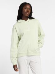 Акція на Худі жіноче New Balance Athletics Choice WT43552NUM XS Світло-зелене від Rozetka