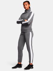 Акція на Спортивний костюм жіночий Under Armour Tricot Tracksuit 1365147-026 S Сірий від Rozetka