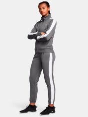 Акція на Спортивний костюм жіночий Under Armour Tricot Tracksuit 1365147-026 2XL Сірий від Rozetka