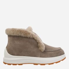 Акція на Жіночі зимові черевики низькі Allshoes 190683 39 25 см Коричневі від Rozetka