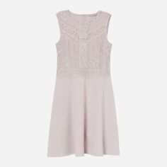 Акція на Сукня вечірня коротка літня жіноча H&M 8673651wer S Пудра від Rozetka