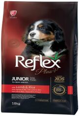 Акція на Сухой корм Reflex Plus Junior Dog Food with Lamb & Rice for Maxi Breeds для щенков больших пород с ягненком и рисом 18 кг (RFX-210) від Stylus