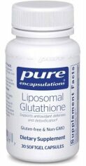 Акція на Pure Encapsulations Liposomal Glutathione 30 caps Липосомальный глутатион (PE-01477) від Stylus