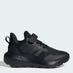 Акція на Дитячі кросівки для хлопчика Adidas Fortarun 3.0 El C IH2858 28.5 Чорні від Rozetka