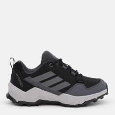 Акція на Підліткові трекінгові кросівки для хлопчика Adidas Terrex Ax4R K IF6525 39.5 Чорні від Rozetka