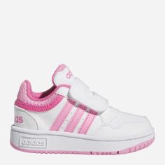 Акція на Дитячі кеди для дівчинки adidas Hoops 3.0 Cf I IG3719 25 Білі від Rozetka