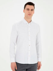 Акція на Сорочка бавовняна чоловіча Pierre Cardin G021GL004-000-1934009(bej) XL Бежева від Rozetka