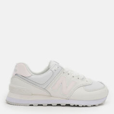 Акція на Жіночі кросівки New Balance 574 WL574FJ2 37 (6.5US) 23.5 см Біло-рожеві від Rozetka