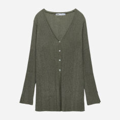 Акція на Футболка жіноча Zara 4331/365 M Хакі від Rozetka