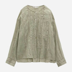 Акція на Блузка жіноча Zara 4786/475 XXL Сіра від Rozetka