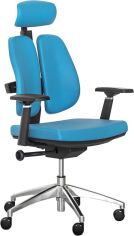 Акція на Крісло Mealux Tempo Duo Blue ( Y-551 KBL Duo) від Rozetka
