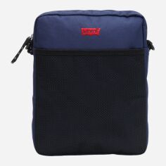 Акція на Сумка-планшет тканинна Levi's 234296-208-17 Темно-синя від Rozetka