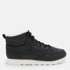 Акція на Жіночі зимові черевики  низькі Reebok Cl Lthr Arctic Boot GZ1463 38.5 (8US) 25 см Чорні від Rozetka