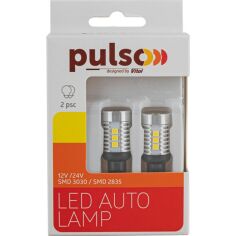 Акція на Лампа PULSO габаритная LED T10 (T16) W2,1x9,5d 14SMD-2835 9-18V 1050lm (LP-66921) від MOYO