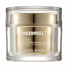 Акція на Антивіковий крем для обличчя Medi-Peel Premium Golden Camellia Wrinkle Cream з екстрактом золота та камелії, 50 мл від Eva