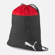 Акція на Рюкзак спортивний тканинний 16 л Puma TeamGOAL 23 Gym Sack 076853-01 Червоний від Rozetka