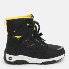 Акція на Дитячі зимові черевики для хлопчика Kangaroos 18928-000-5062 31 Чорний/Жовтий від Rozetka