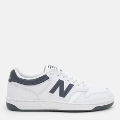 Акція на Чоловічі кеди New Balance 480 BB480LWE 40 (7US) 25 см Біло-чорні від Rozetka