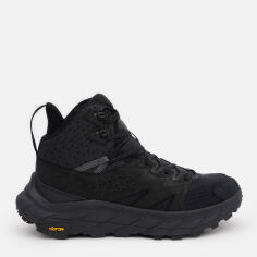 Акція на Чоловічі черевики для трекінгу HOKA ONE ONE Anacapa Breeze Mid 1134505-BBLC 43 1/3 (9.5US) 27.5 см Чорні від Rozetka