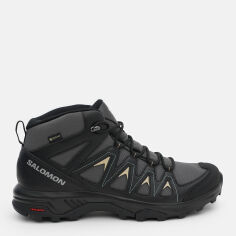 Акція на Чоловічі черевики з Gore-Tex Salomon X Braze Mid Gtx L47430500 42 (8.5US) 26.5 см Чорні від Rozetka