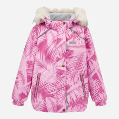 Акція на Дитяча зимова куртка для дівчинки Joiks Winter '25 G-58 116 см Фуксія від Rozetka