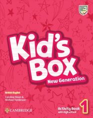 Акція на Kid's Box New Generation 1: Activity Book with Digital Pack від Stylus