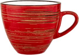 Акція на Чашка чайна Wilmax Spiral Red 300 мл (WL-669236 / A) від Rozetka