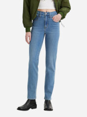 Акція на Джинси Slim Fit жіночі Levi`s 515567414 26 (XS) Сині від Rozetka