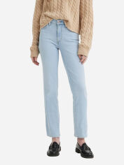 Акція на Джинси Regular Fit жіночі Levi`s 724 High Rise Slim Straight 428880566 W26L32 Блакитні від Rozetka