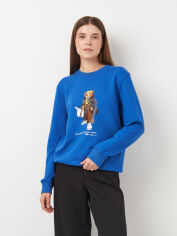 Акція на Світшот жіночий Polo Ralph Lauren 11373.2 L Електрик від Rozetka