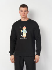 Акція на Світшот чоловічий Polo Ralph Lauren 11369.1 S Чорний від Rozetka
