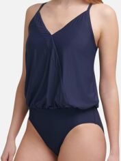 Акція на Суцільний купальник жіночий Calvin Klein Underwear 947515313 XS Синій від Rozetka