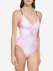 Акція на Суцільний купальник жіночий Calvin Klein Underwear 286711513 XL Рожевий від Rozetka