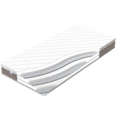 Акція на Матрас беспружинный Sound Melody Family Sleep 160х200 см від Podushka