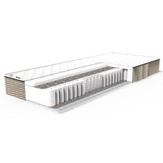 Акція на Матрас пружинный Pure Demure Family Sleep 80х200 см від Podushka