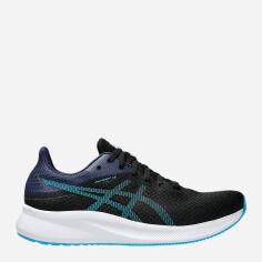 Акція на Чоловічі кросівки для бігу ASICS Patriot 1011B485-010 43.5 (9.5US) 27.5 см Чорний/Блакитний від Rozetka