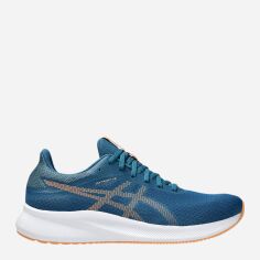 Акція на Чоловічі кросівки для бігу ASICS Patriot 13 1011B485-410 44 (10US) 28 см Синій/Помаранчевий від Rozetka