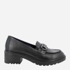 Акція на Жіночі лофери зі шкіри Igi&Co 6651300 40 25.2 см Чорні від Rozetka