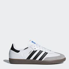 Акція на Чоловічі кеди низькі Adidas Samba Og B75806 40.5 (7UK) 25.5 см Ftwwht/Cblack/Cgrani від Rozetka