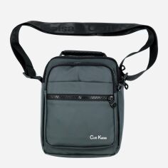 Акція на Сумка планшет через плече чоловіча тканинна середня Weatro ssch-kit-0114 Сіра від Rozetka