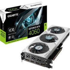 Акція на Видеокарта GIGABYTE GeForce RTX 4060 8GB GDDR6 EAGLE OC (GV-N4060EAGLEOC_ICE-8GD) від MOYO