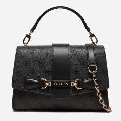 Акція на Сумка крос-боді жіноча Guess HWSG95-00200-CLO COAL LOGO від Rozetka