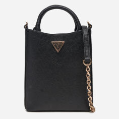Акція на Сумка крос-боді через плече жіноча середня Guess HWEZG9-51281-BLA Black від Rozetka