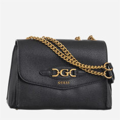 Акція на Сумка крос-боді через плече жіноча маленька Guess HWBB94-94210-BLA Black від Rozetka