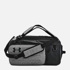 Акція на Спортивна сумка Under Armour UA Contain Duo SM BP Duffle 1381920-025 Сіра від Rozetka